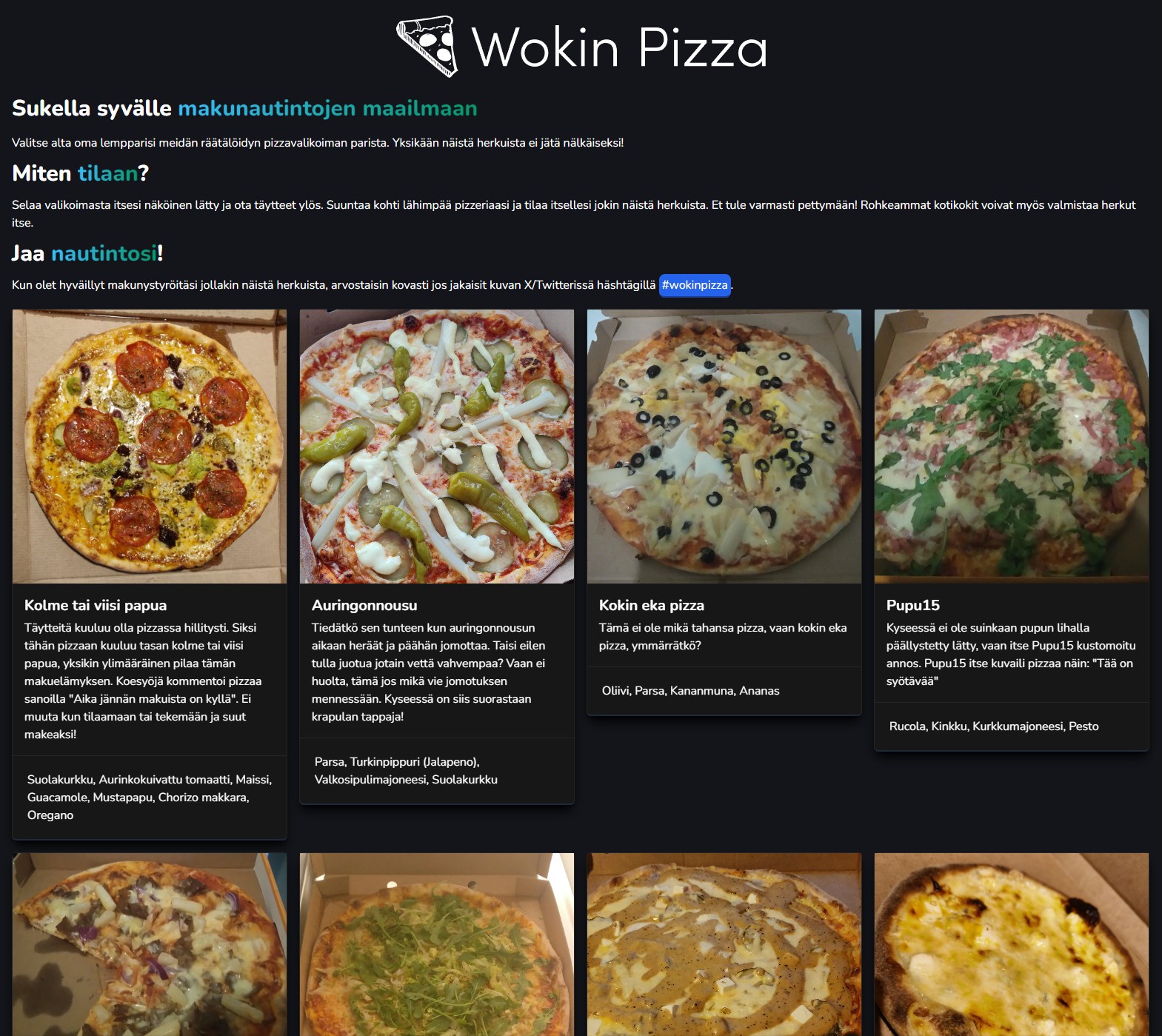 Wokin Pizza